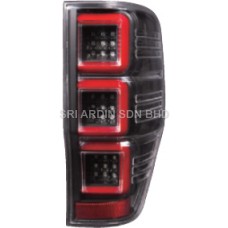 Ford Ranger 15 Black Face Red Light Bar LED Tail Lamp